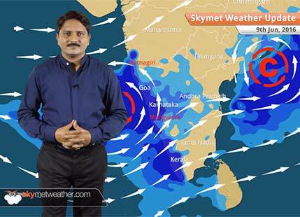 Weather Forecast for June 9: Heavy Monsoon rain in Kerala, Karnataka, Goa; Heatwave in Rajasthan