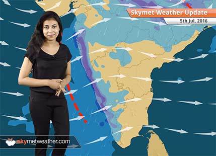 Weather Forecast for July 5: Monsoon rain in Mumbai, Goa; rain deficiency reduces