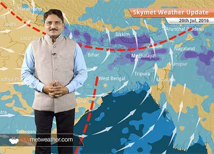 Weather Forecast for July 20: Uttar Pradesh, Bihar, Sikkim, Assam witnesses heavy Monsoon rains