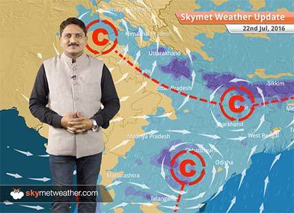 Weather Forecast for July 22: Heavy rains to continue UP, Bihar, Assam, Rain in Delhi