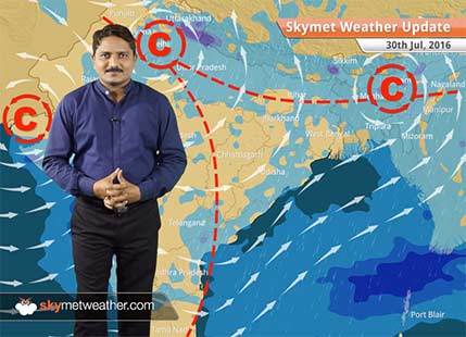 Weather Forecast for July 30: Good rains to continue over Delhi, Mumbai, Rajasthan, UP
