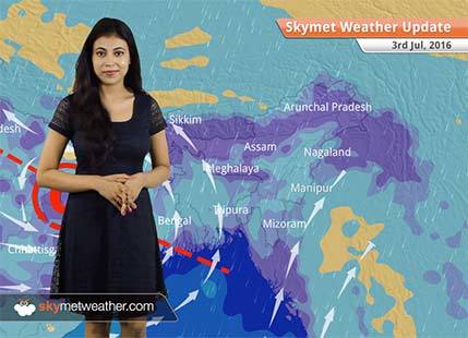 Weather Forecast for July 3: Good Monsoon rains continue in Delhi, Mumbai, Kolkata, Jammu