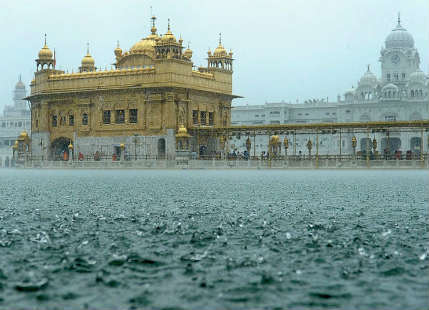 Rain in Amritsar