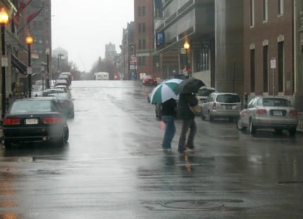 Rainy weekend ahead for Boston, Massachusetts