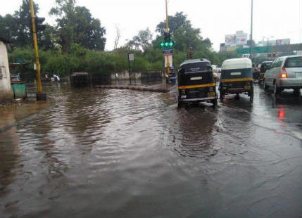 Nashik receives 155 mm of rain in 21 hours, highest in a decade