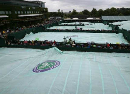 Wimbledon 2016: London rains cause play on middle Sunday