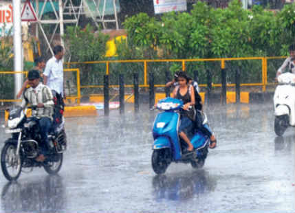 Twin weather systems give good rains over Gujarat