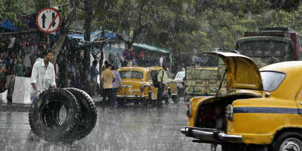 Deep depression gives heavy showers in Kolkata, more rains ahead