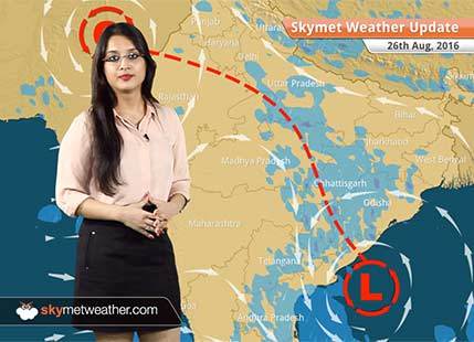 Weather Forecast for Aug 26: Good rains in Odisha, Chhattisgarh, MP; light rain in Delhi, Mumbai