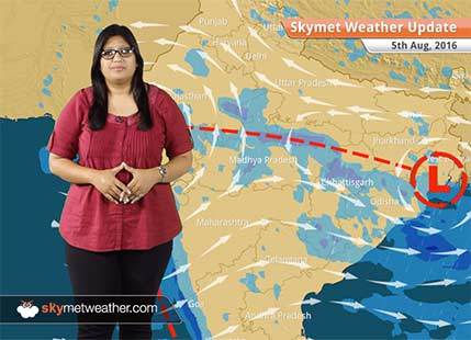 Weather Forecast for Aug 5: Heavy Monsoon rains in Gujarat, Rajasthan, MP, Chhattisgarh, Odisha