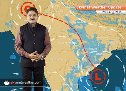 Weather Forecast for Aug 26: Rain to increase in MP, Chhattisgarh, Odisha