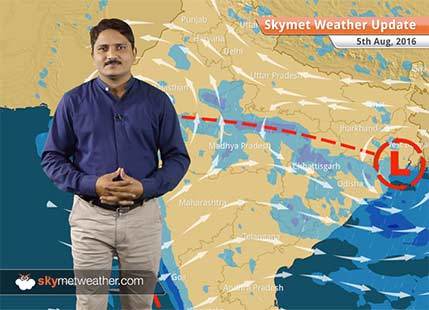 Weather Forecast for Aug 5: Heavy rains in Rajasthan, MP, Chhattisgarh, Gujarat, Odisha