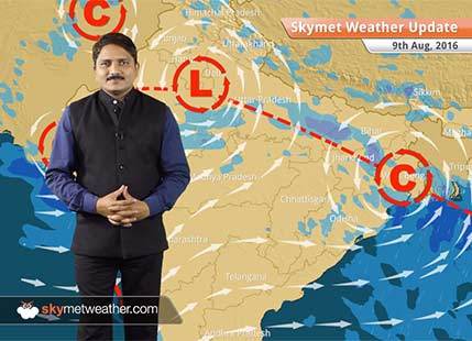 Weather Forecast for Aug 9: Gujarat, MP, Chhattisgarh, Konkan & Goa to witness good Monsoon showers