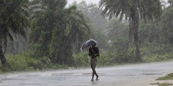 Odisha receives heavy rain, low pressure to give more showers