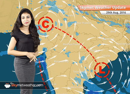 Weather Forecast for Aug 29: Monsoon rains continue in Rajasthan, Madhya Pradesh, Andhra Pradesh