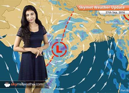 Weather Forecast for Sep 27: Rain in Chennai and Hyderabad; warm weather in Delhi