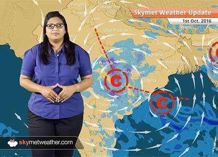Weather Forecast for Oct 1: Rain in MP, Vidarbha, Bihar, East UP, Chennai