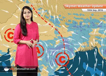 Weather Forecast for Sep 10: Monsoon rains in Bihar, Jharkhand, Odisha, Chhattisgarh