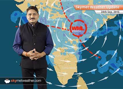 Weather Forecast for Sep 24: Heavy rain in Hyderabad, moderate in Bihar, East UP