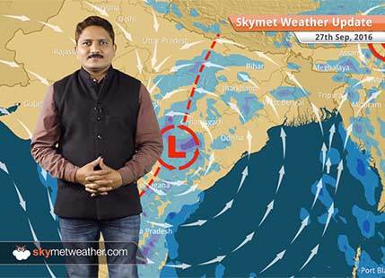 Weather Forecast for Sep 27: Good Monsoon rains to continue over East India