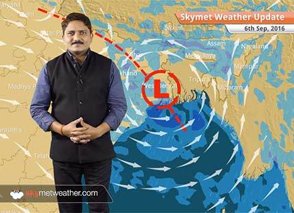Weather Forecast for Sep 6: Good rains continue in Bihar, Jharkhand, Odisha, West Bengal