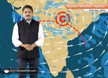 Weather Forecast for Sep 17: Heavy rain in Mumbai, Light rain in east and NE India