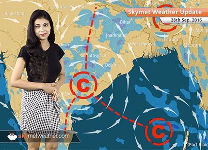 Weather Forecast for Sep 28: Good Monsoon showers in Odisha, Chhattisgarh, Vidarbha