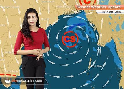 Weather Forecast for Oct 26: Cyclonic Storm Kyant to bring rains in WB, Odisha and Andhra Pradesh