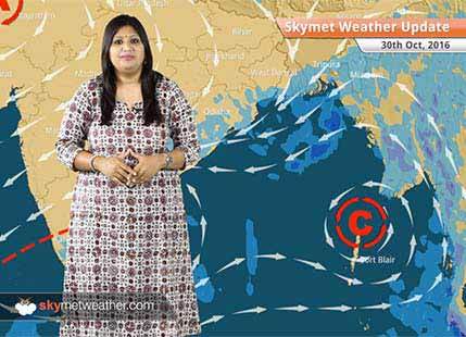 Weather Forecast for Oct 30: Rain in Andhra, Kolkata, Chennai, mercury drop in Northwest India