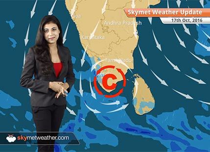 Weather Forecast for Oct 17: Rain in Tamil Nadu, Kerala and Lakshadweep