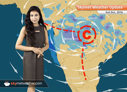 Weather Forecast for Oct 3: Light rain in Delhi and good rains over Maharashtra
