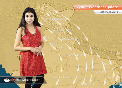 Weather Forecast for Oct 31: Rain in Peninsular India; pleasant weather in Delhi