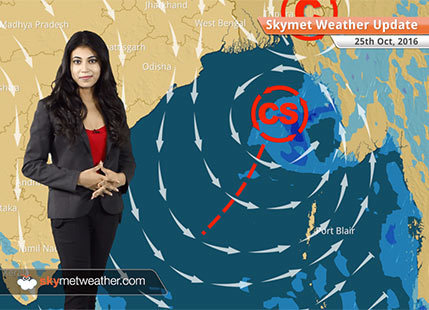 Weather Forecast for Oct 25: Cyclonic Storm Kyant to bring heavy rain in Odisha and West Bengal