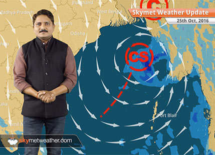 Weather Forecast for Oct 25: Good rain in Andaman; light in Kerala and Tamil Nadu
