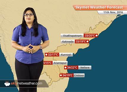 Weather Forecast for Andhra Pradesh for Nov 11: Warm days and cool nights in Andhra Pradesh