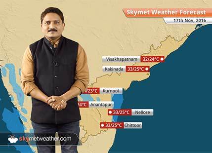 Weather Forecast for Andhra Pradesh for Nov 17: Subdued Northeast Monsoon over Andhra Pradesh
