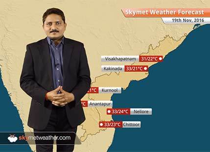 Weather Forecast for Andhra Pradesh for Nov 19: Subdued northeast Monsoon over Andhra Pradesh