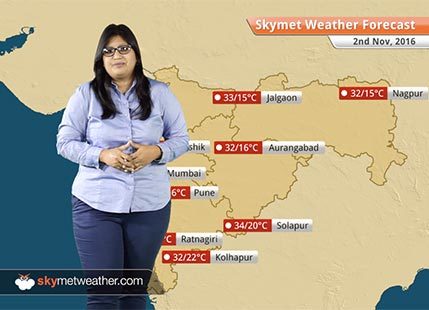 Weather Forecast for Maharashtra for Nov 2: Dry weather in Maharashtra, mercury above normal in Mumbai