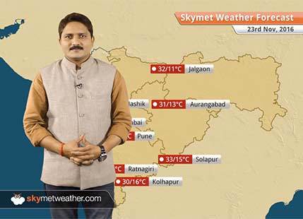 Weather Forecast for Maharashtra for Nov 23: Maharashtra to continue with dry weather