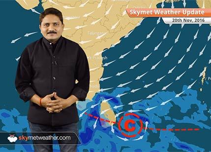 Weather Forecast for Nov 20: Rain would increase over Tamil Nadu and Kerala