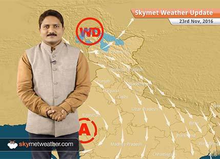 Weather Forecast for Nov 23: Rain and snow in Jammu and Kashmir, Himachal