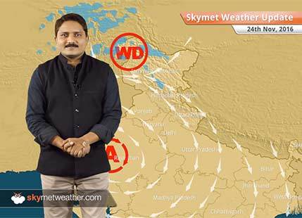 Weather Forecast for Nov 24: Snow in Kashmir, Himachal; Dry weather in NW Plains