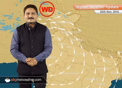 Weather Forecast for Nov 25: Rain and snow in Jammu and Kashmir, Himachal, TN, Kerala