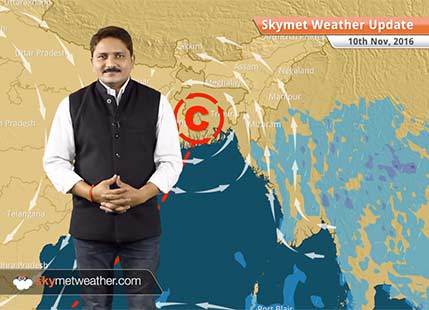 Weather Forecast for Nov 10: Rain in Northeast, TN, Kerala, Lakshadweep