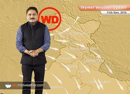 Weather Forecast for Nov 11: Rain and snow in Jammu and Kashmir, North Punjab