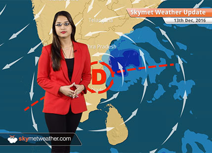 Weather Forecast for Dec 13: Cyclone Vardah makes landfall, heavy rains in Chennai