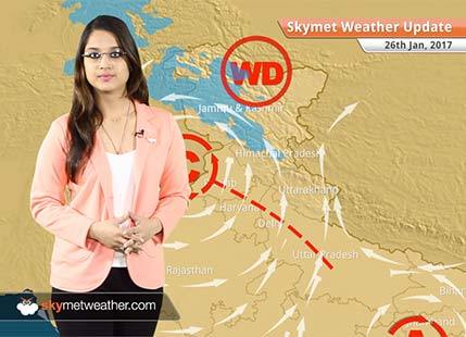 Weather Forecast for Jan 26: Snow in Kashmir, Himachal; Rain in Chennai, Delhi