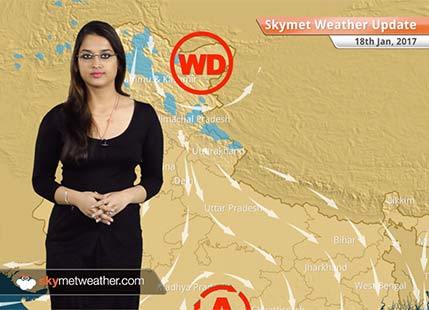 Weather Forecast for Jan 18: Snow in Kashmir, Himachal, Minimums to drop in MP