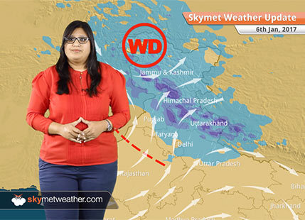Weather Forecast for Jan 6: Rain and snow in Kashmir, Himachal, Punjab, Fog in UP, Bihar