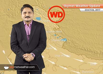 Weather Forecast for Feb 23: Drop in temperatures over Delhi, Northwest India